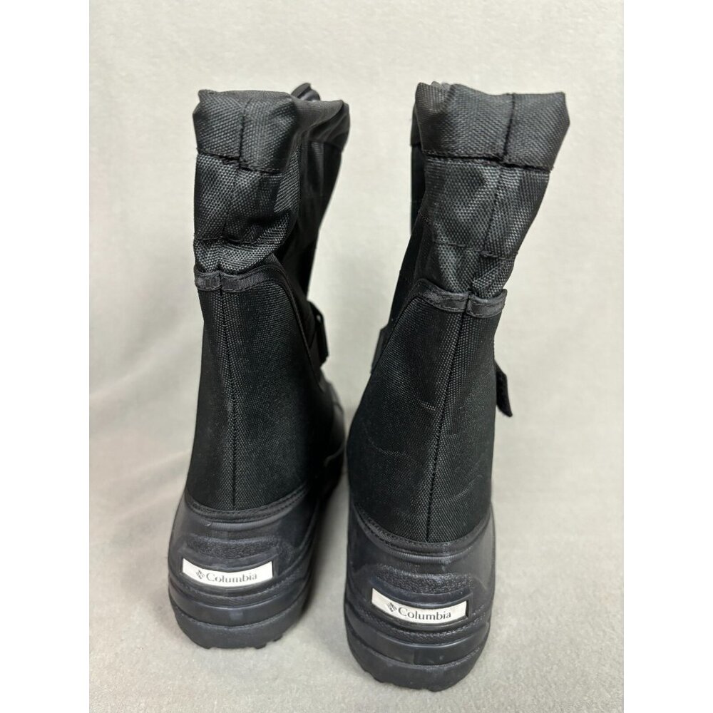 Columbia Powderbug Plus II Kids' Waterproof Snow Boots boys Black 5 NWOB - Picture 4 of 6